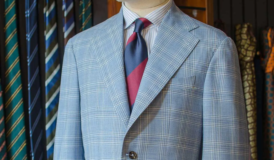 Áo Vest may đo vải Wool Silk Linen chất nhẹ nhàng với vải Holland Sherry