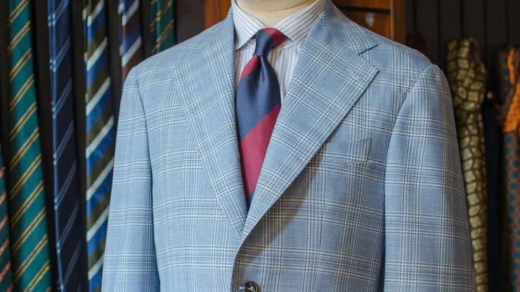 (Language – Tiếng Việt) Áo Vest may đo vải Wool Silk Linen chất nhẹ nhàng với vải Holland Sherry