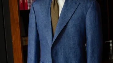 Denim Jacket in Solbiati Fabric