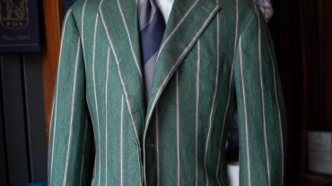Boating Jacket in Linen Fabric by Caccioppoli