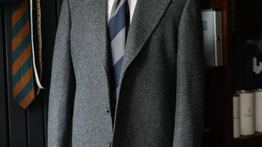 Overcoat in Fox Brothers Somerset Fabric
