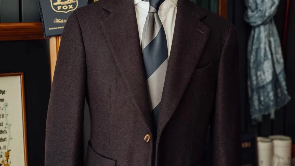 Áo Jacket vải Somerset Fox Brothers since 1772