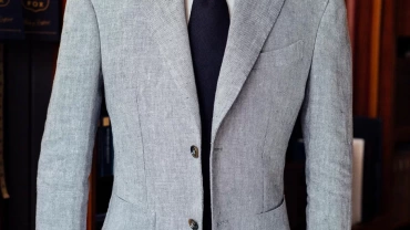 Bespoke Jacket with Spring by Solbiati Fabric