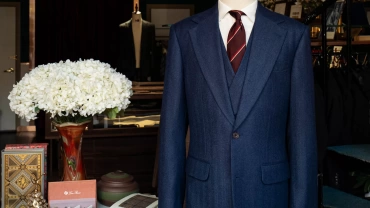 Vitale Barberis Canonico 三件套西装