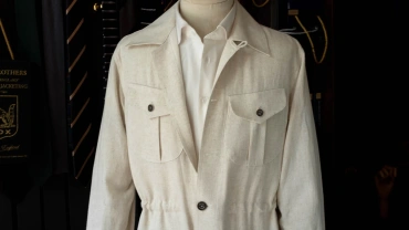 SAFARI JACKET TRẮNG TIÊU